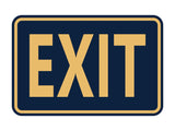 Signs ByLITA Classic Framed Exit Sign