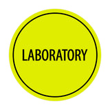 Signs ByLITA Circle Laboratory Sign