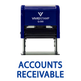 ACCOUNTS RECEIVABLE Self Inking Rubber Stamp