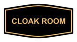 Signs ByLITA Fancy Cloak Room Sign