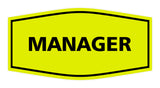 Fancy Manager Sign