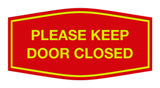 Signs ByLITA Fancy Please Keep Door Closed Sign