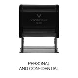 Personal And Confidential Rubber Stamp