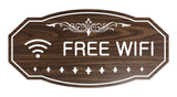 Victorian Free Wifi Sign