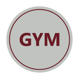 Signs ByLITA Circle Gym Sign