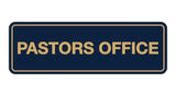 Signs ByLITA Standard Pastors Office Sign