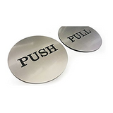 Round Push Pull Door Set - (2-3/4" Diameter)