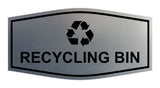 Fancy Recycling bin Wall or Door Sign