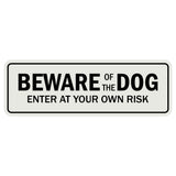 Standard Beware Of The Dog Sign