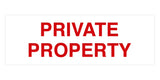 Signs ByLITA Basic Private Property Sign
