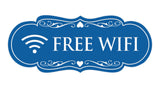 Signs ByLITA Designer Free Wifi Sign