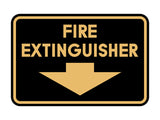 Signs ByLITA Classic Framed Fire Extinguisher