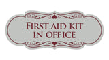 Signs ByLITA Designer First Aid Kit In Office Sign
