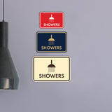 Classic Framed Showers Wall or Door Sign