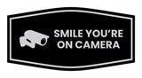 Fancy Smile You're On Camera Wall or Door Sign