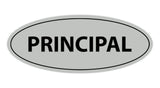 Signs ByLITA Oval Principal Sign