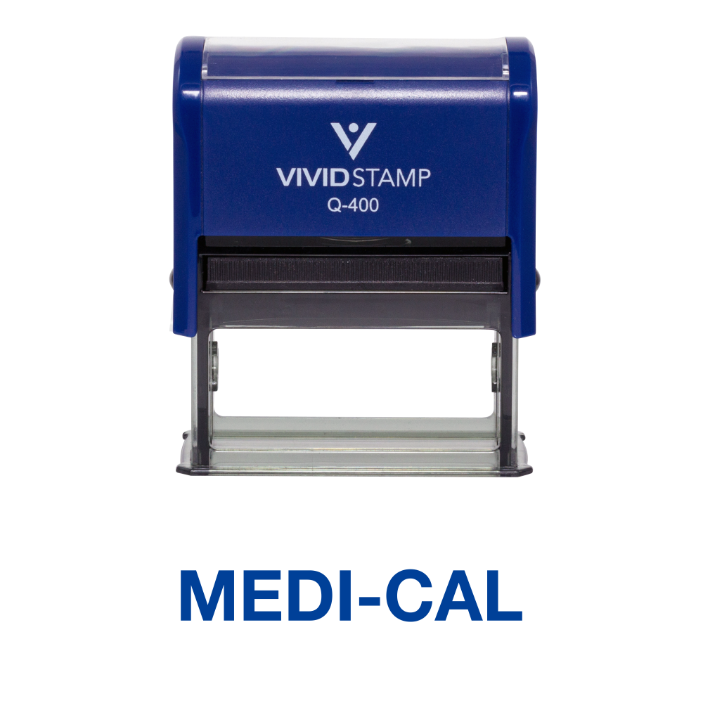 Medi-Cal Office Self Inking Rubber Stamp