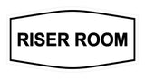 Signs ByLITA Fancy Riser Room Sign