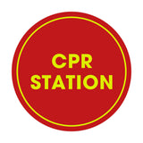 Signs ByLITA Circle CPR Station Sign