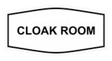 Signs ByLITA Fancy Cloak Room Sign