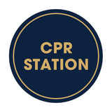 Signs ByLITA Circle CPR Station Sign