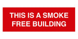 Signs ByLITA Basic This is A Smoke Free Building Sign