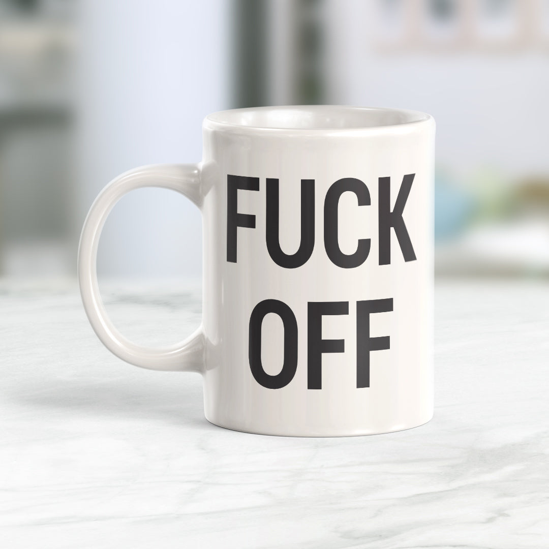 Fuck Off 11oz Coffee Mug - Funny Novelty Souvenir