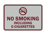 Signs ByLITA Classic Framed No Smoking Including E-Cigarettes Sign