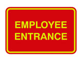 Signs ByLITA Classic Framed Employee Entrance Sign