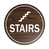 Sign By LITA Circle Stairs Sign