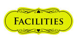 Signs ByLITA Designer Facilities Sign