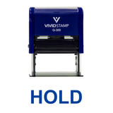 HOLD Self Inking Rubber Stamp