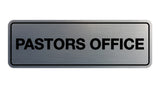 Signs ByLITA Standard Pastors Office Sign