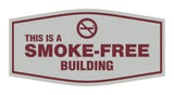 Signs ByLITA Fancy This Is A Smoke Free Building Sign