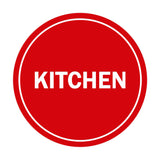 Signs ByLITA Circle Kitchen Sign