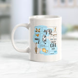 Crazy Cat Lady 11oz Coffee Mug - Funny Novelty Souvenir