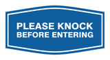 Signs ByLITA Fancy Please Knock Before Entering Sign