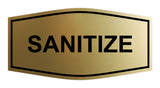 Signs ByLITA Fancy Sanitize Sign
