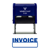 Basic Invoice Self Inking Rubber Stamp
