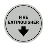 Signs ByLITA Circle Fire Extinguisher Sign