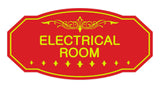 Victorian Electrical Room Sign