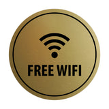 Signs ByLITA Circle Free WiFi Sign
