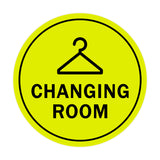 Signs ByLITA Circle Changing Room Sign