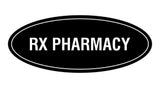 Signs ByLITA Oval RX Pharmacy Sign