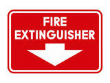 Signs ByLITA Classic Framed Fire Extinguisher