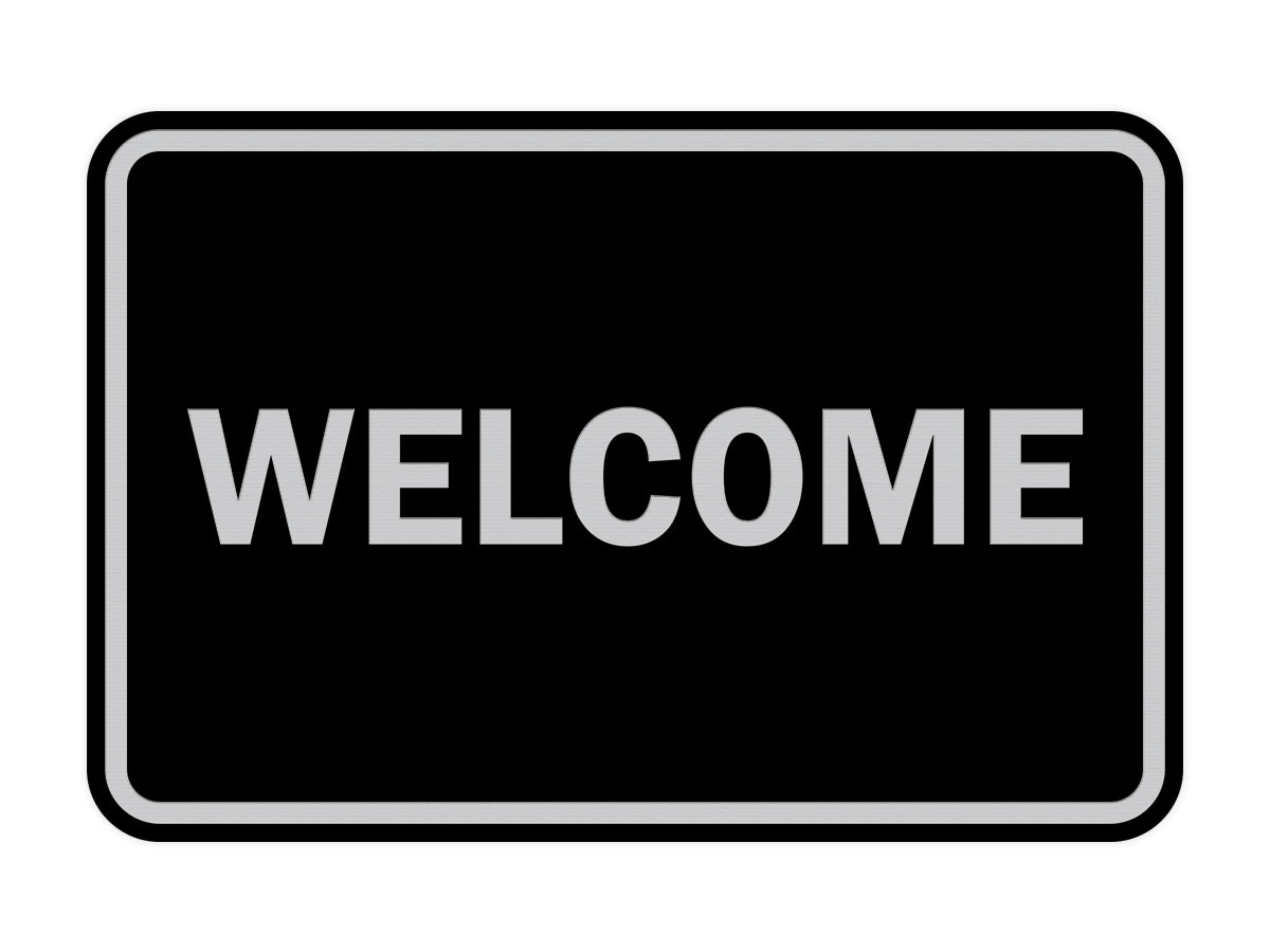 Signs ByLITA Classic Framed Welcome Sign
