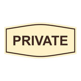 Fancy Private Sign