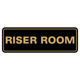 Riser Room Door / Wall Sign