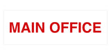 Signs ByLITA Basic Main Office Sign