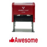 AWESOME Teacher Self Inking Rubber Stamp